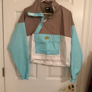 Nike Beige Windbreaker Jacket